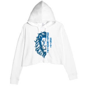 Grit Detroit Apparel Crop Fleece Hoodie