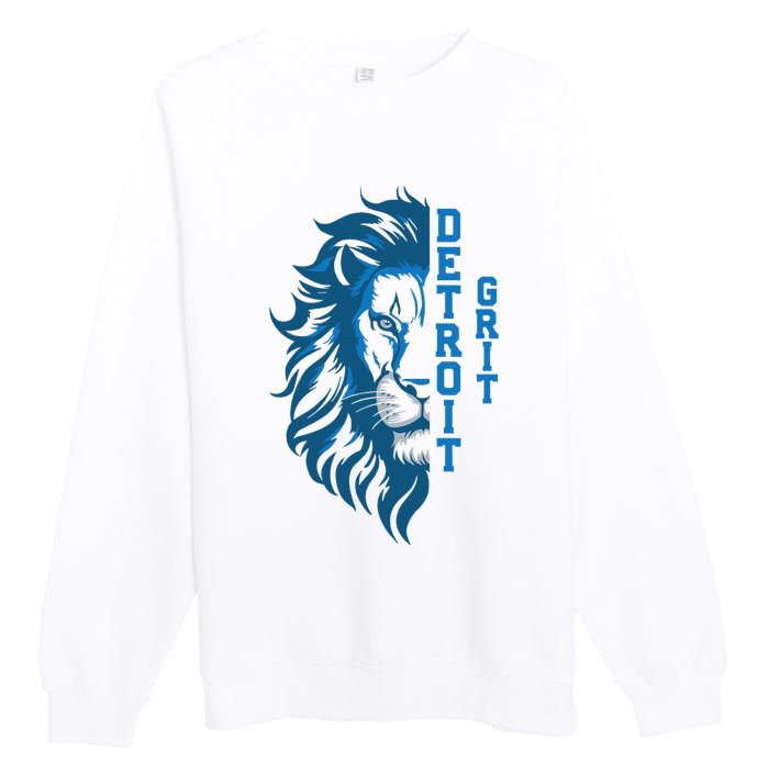 Grit Detroit Apparel Premium Crewneck Sweatshirt