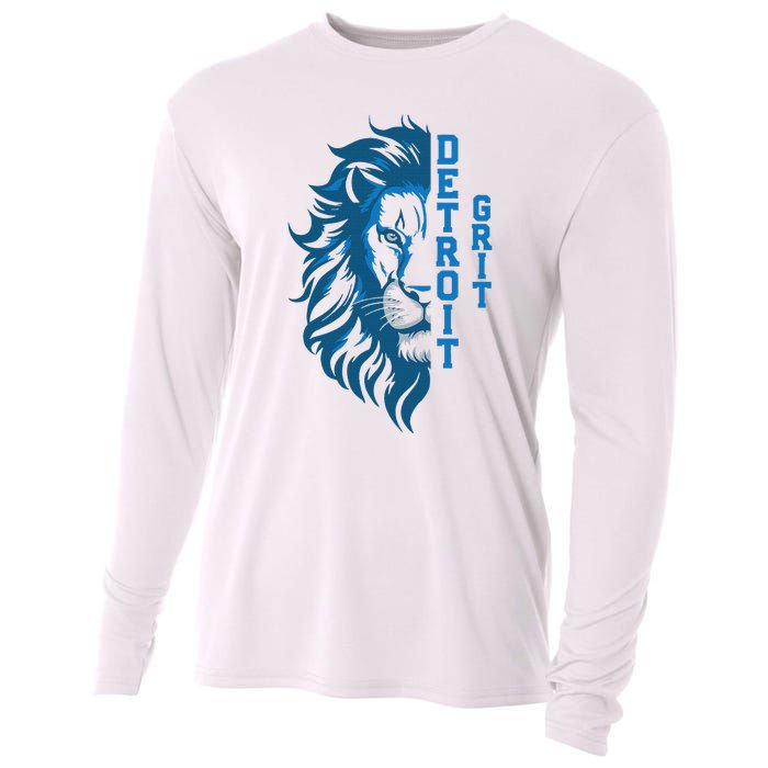 Grit Detroit Apparel Cooling Performance Long Sleeve Crew