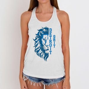 Grit Detroit Apparel Women's Knotted Racerback Tank