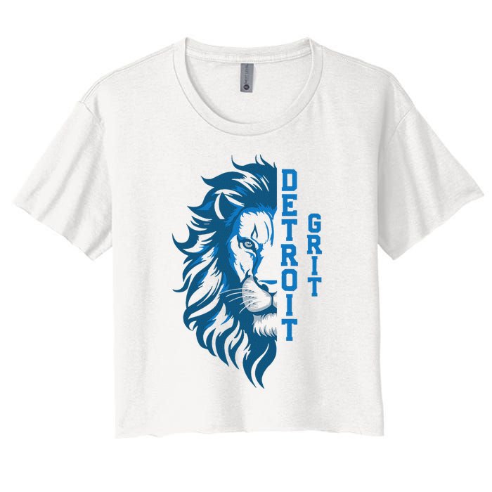 Grit Detroit Apparel Women's Crop Top Tee