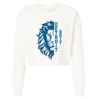 Grit Detroit Apparel Cropped Pullover Crew