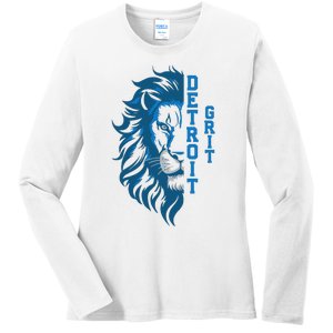 Grit Detroit Apparel Ladies Long Sleeve Shirt