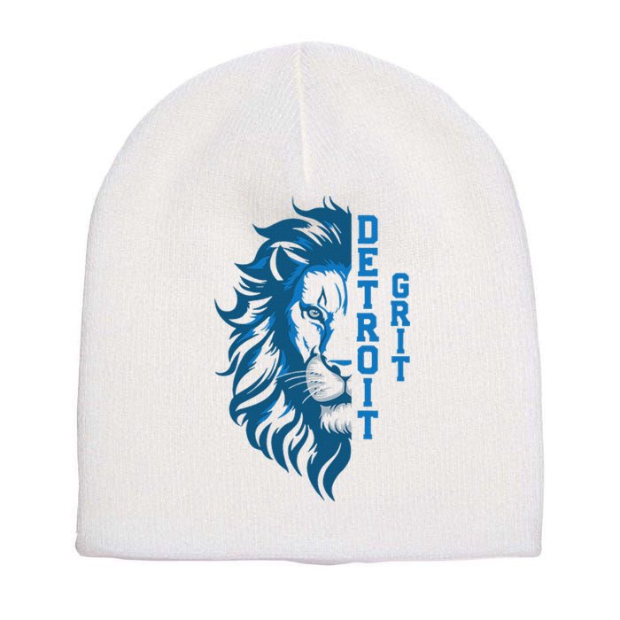 Grit Detroit Apparel Short Acrylic Beanie