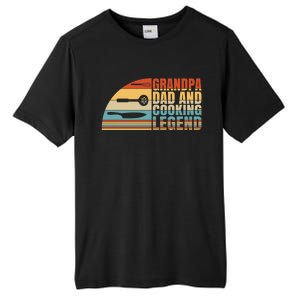 Grandpa Dad And Cooking Legend Cook Cooking And Chef Cute Gift Tall Fusion ChromaSoft Performance T-Shirt