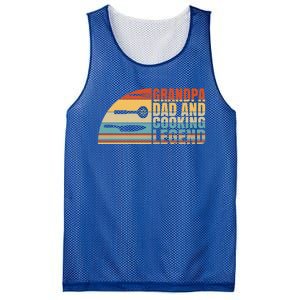 Grandpa Dad And Cooking Legend Cook Cooking And Chef Cute Gift Mesh Reversible Basketball Jersey Tank