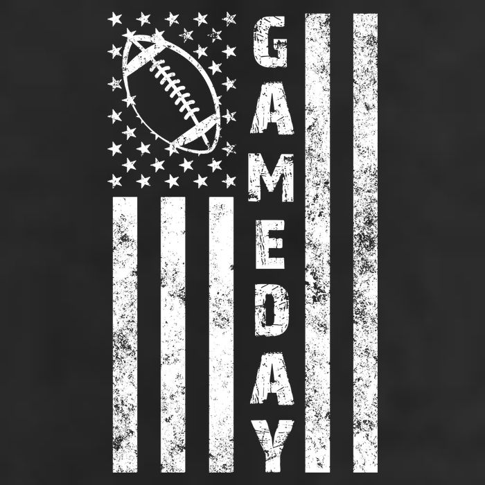 Game Day American Flag Football Lover Beanie