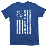 Game Day American Flag Football Lover T-Shirt