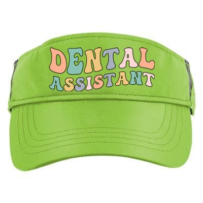 Groovy Dental Assistant Dental Assisting Funny Gift Adult Drive Performance Visor