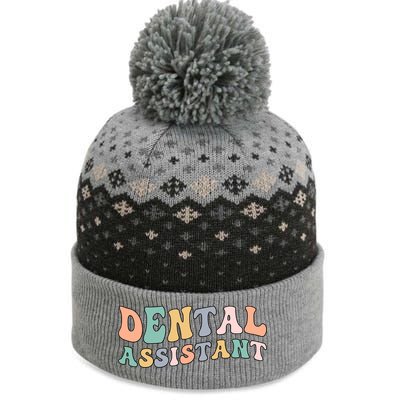 Groovy Dental Assistant Dental Assisting Funny Gift The Baniff Cuffed Pom Beanie