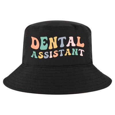 Groovy Dental Assistant Dental Assisting Funny Gift Cool Comfort Performance Bucket Hat