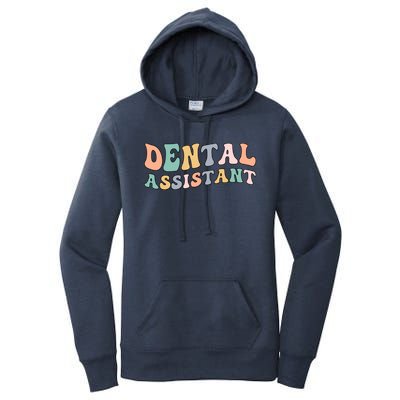 Groovy Dental Assistant Dental Assisting Funny Gift Women's Pullover Hoodie