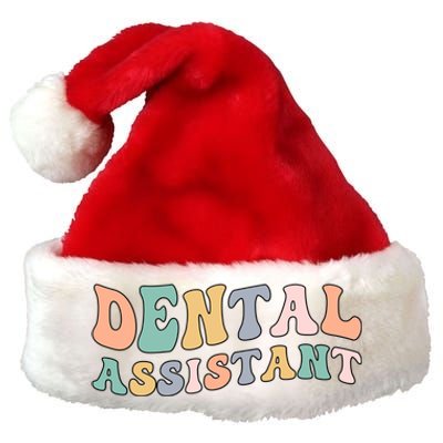 Groovy Dental Assistant Dental Assisting Funny Gift Premium Christmas Santa Hat