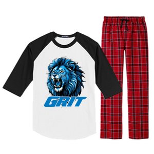 Grit Detroit Apparel Raglan Sleeve Pajama Set