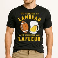 Got Drunk At Lambeau And Woke Up On Lafleur Fans Cooling Performance Crew T-Shirt