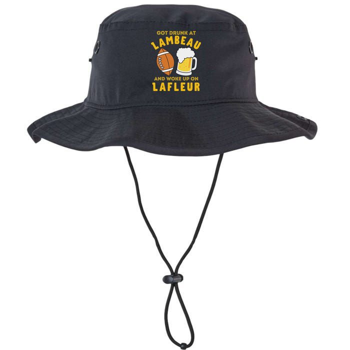 Got Drunk At Lambeau And Woke Up On Lafleur Fans Bucket Hat