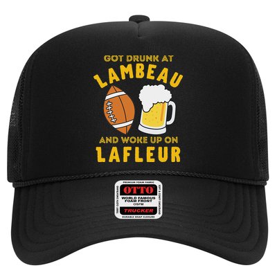 Got Drunk At Lambeau And Woke Up On Lafleur Fans Hat