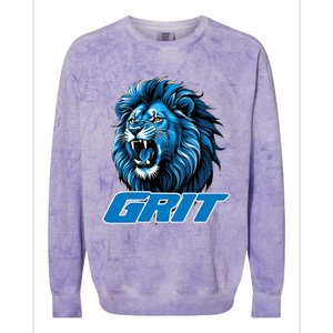 Grit Detroit Apparel Colorblast Crewneck Sweatshirt