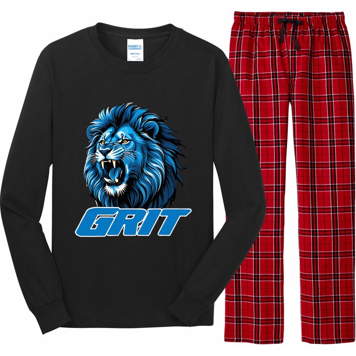 Grit Detroit Apparel Long Sleeve Pajama Set