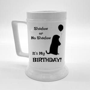 Groundhog Day Birthday Shirts Perfect February 2nd Gift Beer Stein