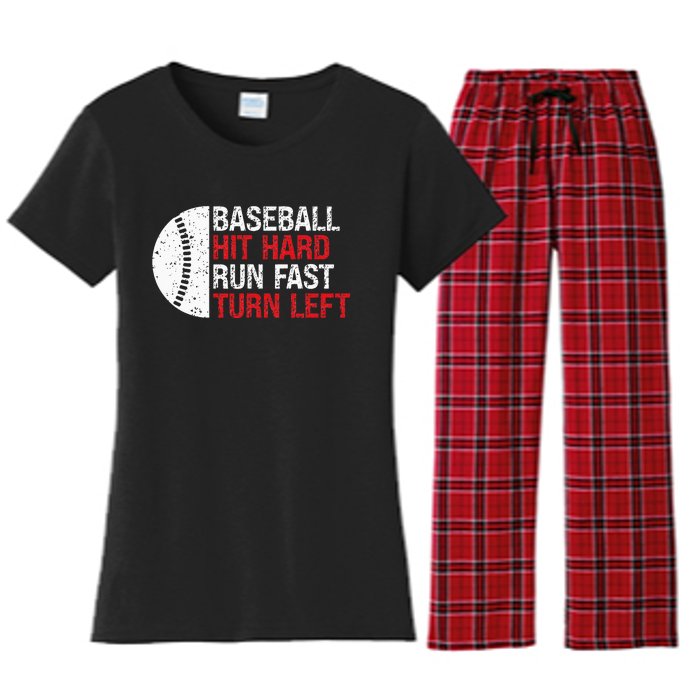 Game Day Baseball For Lovers Baseball man Women's Flannel Pajama Set