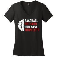 Game Day Baseball For Lovers Baseball man Women's V-Neck T-Shirt