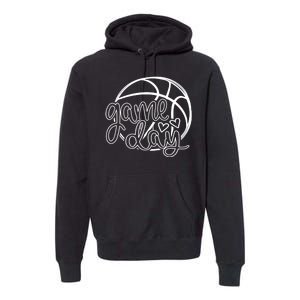 Game Day Basketball Premium Hoodie