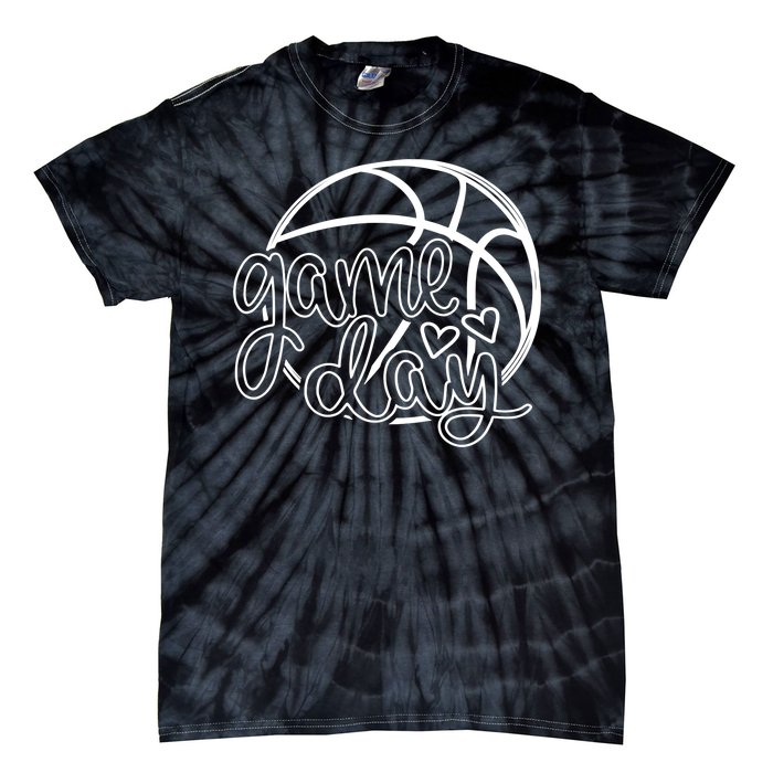 Game Day Basketball Tie-Dye T-Shirt