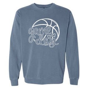 Game Day Basketball Garment-Dyed Sweatshirt