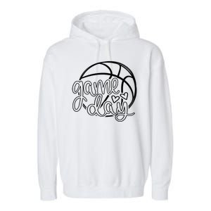 Game Day Basketball Garment-Dyed Fleece Hoodie