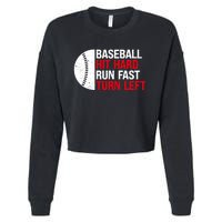 Game Day Baseball For Lovers Baseball Cropped Pullover Crew