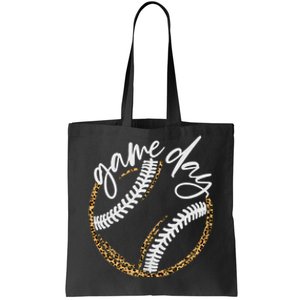 Game Day Baseball Baseball Life Softball Life For Mom Tote Bag