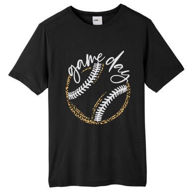 Game Day Baseball Baseball Life Softball Life For Mom Tall Fusion ChromaSoft Performance T-Shirt