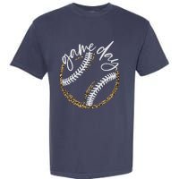 Game Day Baseball Baseball Life Softball Life For Mom Garment-Dyed Heavyweight T-Shirt