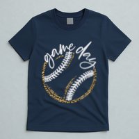 Game Day Baseball Baseball Life Softball Life For Mom T-Shirt