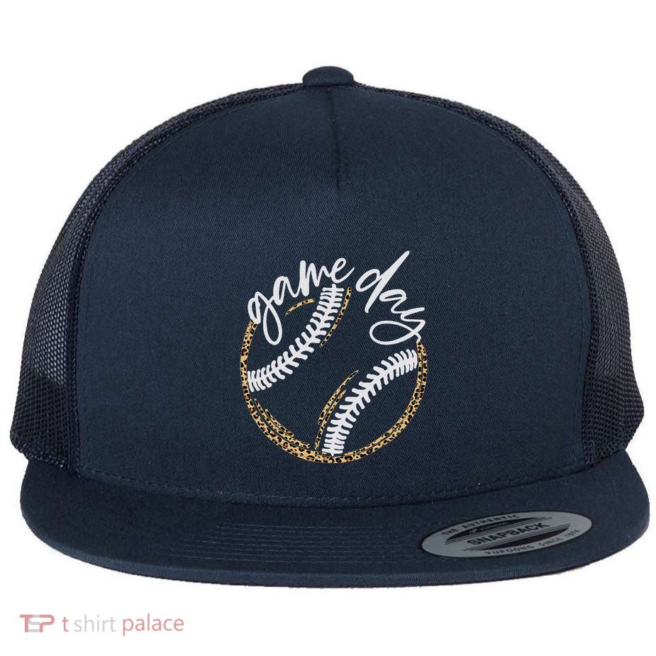 Game Day Baseball Baseball Life Softball Life For Mom Flatbill Hat