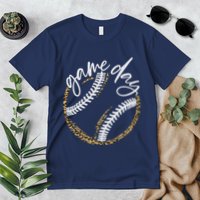 Game Day Baseball Baseball Life Softball Life For Mom Premium T-Shirt