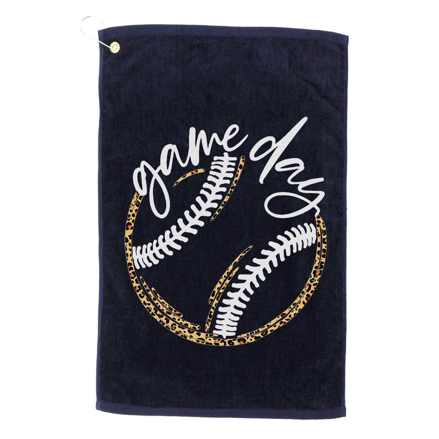 Game Day Baseball Baseball Life Softball Life For Mom Golf Towel