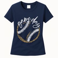 Game Day Baseball Baseball Life Softball Life For Mom Womens T-Shirt