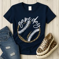 Game Day Baseball Baseball Life Softball Life For Mom Womens T-Shirt