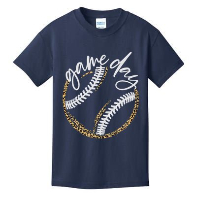 Game Day Baseball Baseball Life Softball Life For Mom Kids T-Shirt