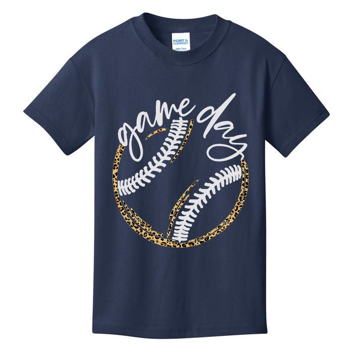 Game Day Baseball Baseball Life Softball Life For Mom Kids T-Shirt