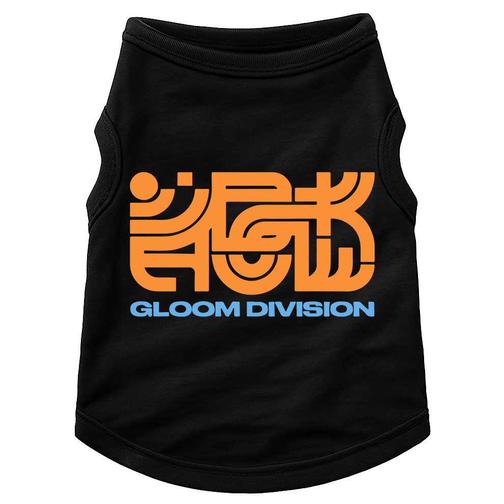 Gloom Division Black Doggie Tank