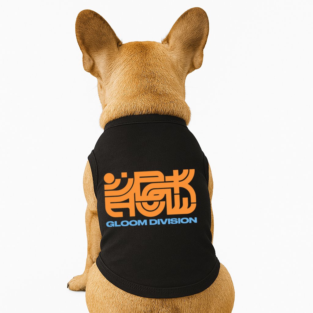 Gloom Division Black Doggie Tank