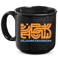 Gloom Division Black 15oz Campfire Ceramic Mug