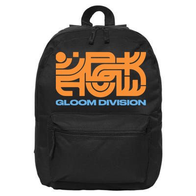 Gloom Division Black 16 in Basic Backpack