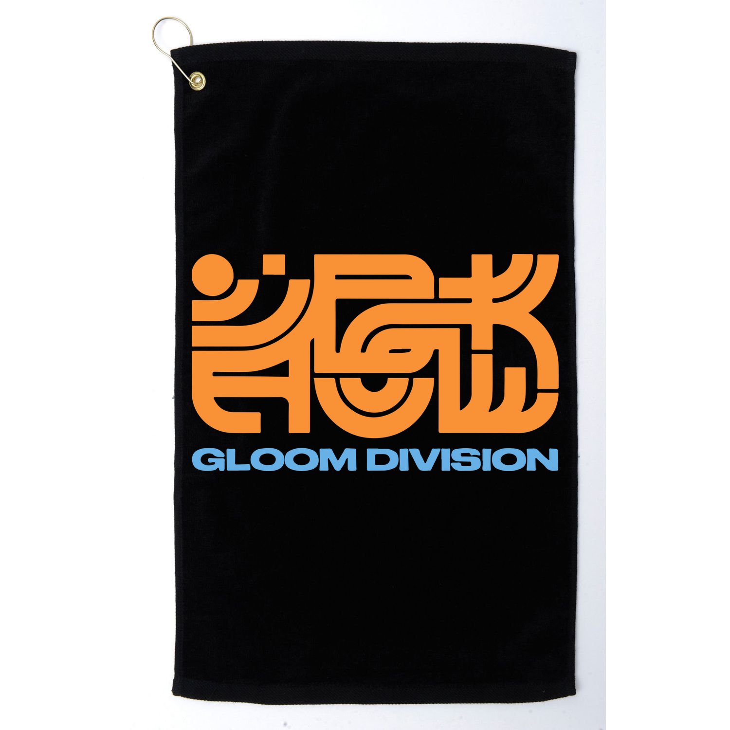 Gloom Division Black Golf Towel