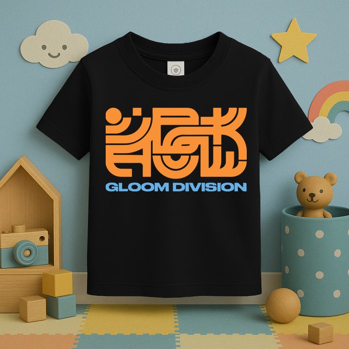 Gloom Division Black Toddler T-Shirt