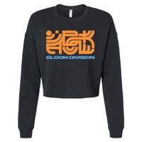 Gloom Division Black Cropped Pullover Crew