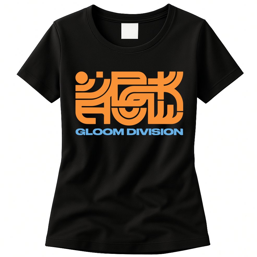 Gloom Division Black Womens T-Shirt